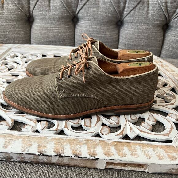 H London by Hudson Men’s Woven Oxford Shoes 43 US 10 - Picture 7 of 13